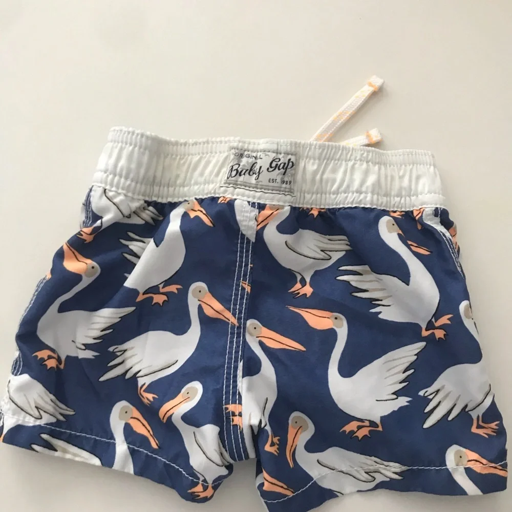 babyGap Pelican Swim Trunks